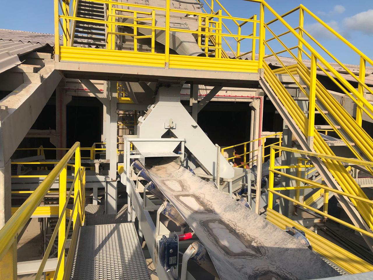 Peneiramento 120 ton/h